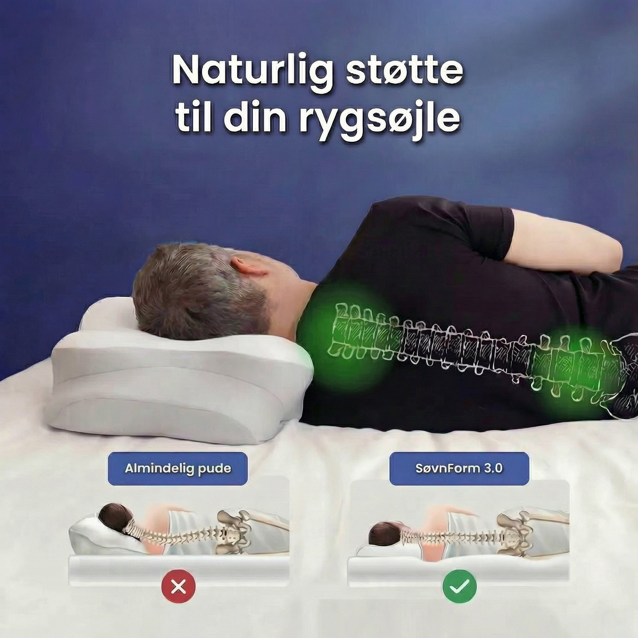 Pude SøvnForm 3.0 - Ny Dimension af Komfort