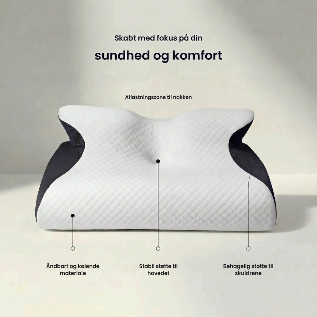 Pude SøvnForm 2.0: Komfort til nakken