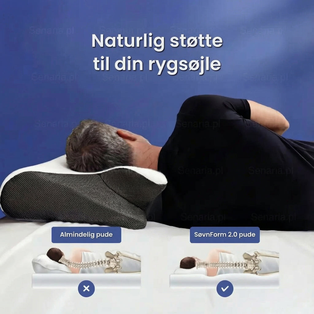 Pude SøvnForm 2.0: Komfort til nakken