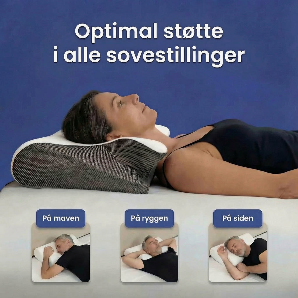 Pude SøvnForm 2.0: Komfort til nakken