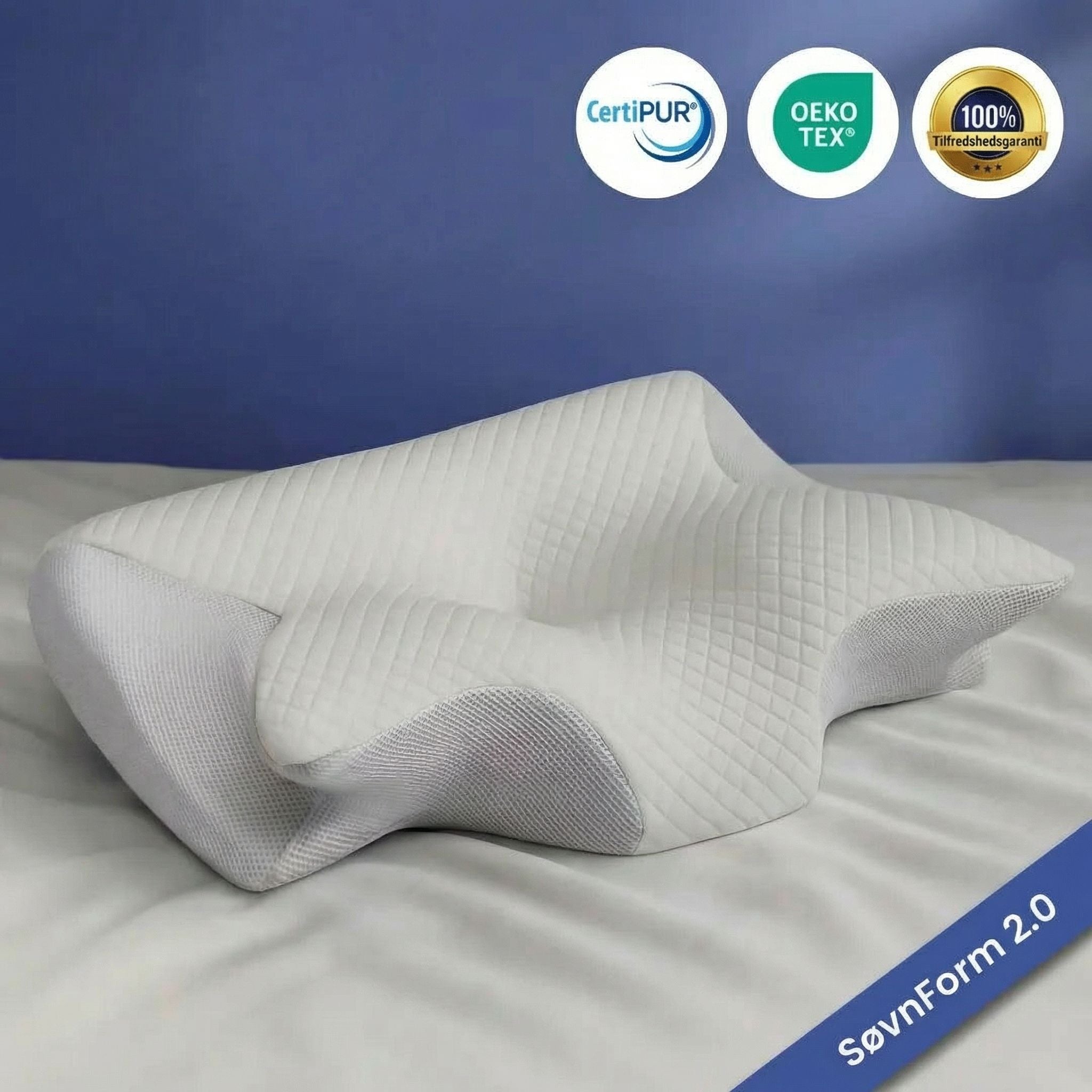 Pude SøvnForm 2.0: Komfort til nakken