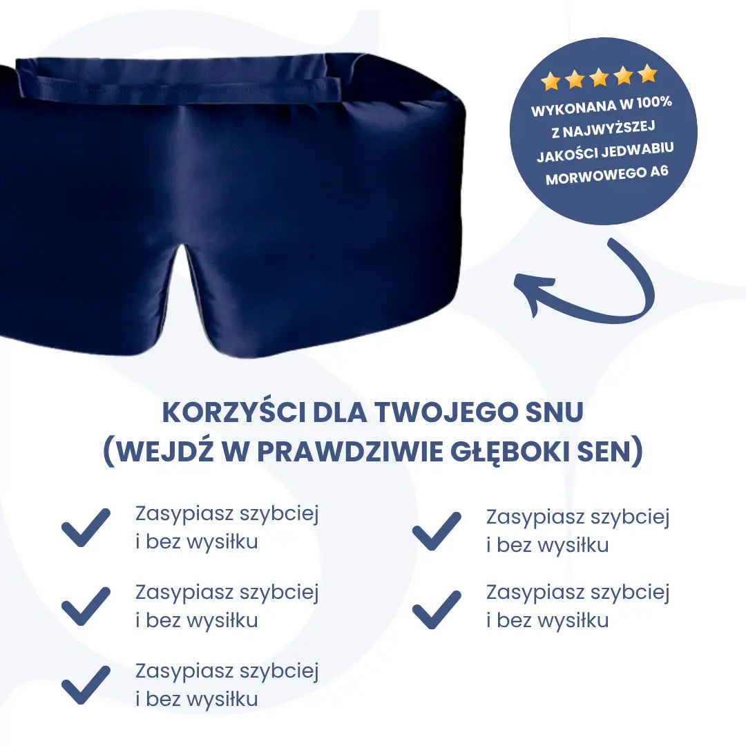 SenLuxe - Satin Øjenmaske